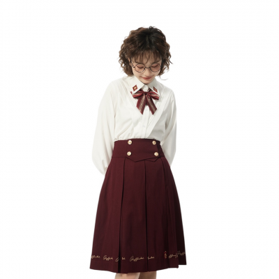 KYOUKO - Harry Potter - Gryffindor Clothing Set (Bow Tie, Shirt, Skirt)
