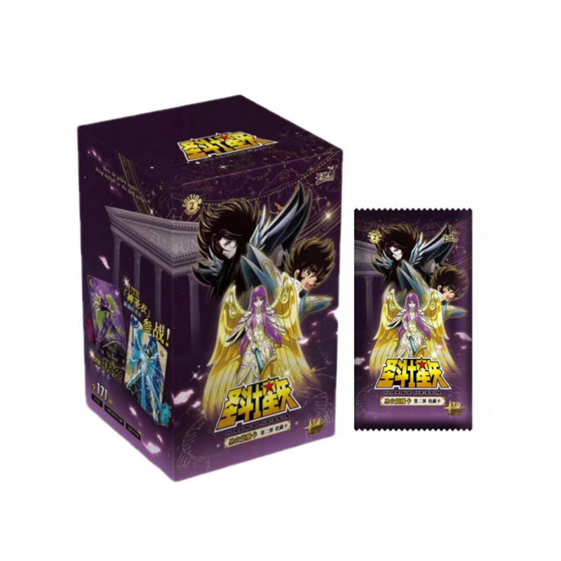 Display Kayou Saint Seiya - 2nd Edition - 18 packs (5 cards each)