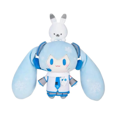 Bilibili Goods - BEMOE - Hatsune Miku Snow Rabbit Plüsch
