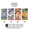 Pokémon - Vereinfachtes Chinesisch - Paldea Metal Magnetic Sticker Set