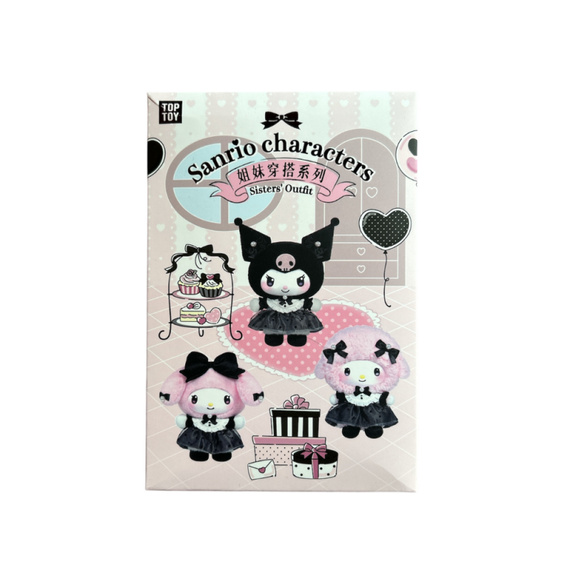 TOP TOY - Sanrio Characters - Blind box - Sister's Outfit Series Plush Pendant