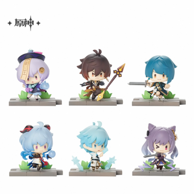 MIHOYO - Genshin Impact: Battle Stance Capsule Toys - Liyue Edition