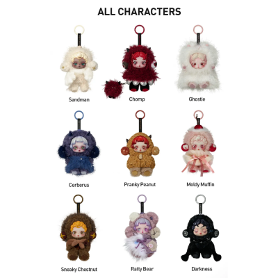 POP MART - Blind Box - SkullPanda - You Found Me! - Plush Doll Pendant